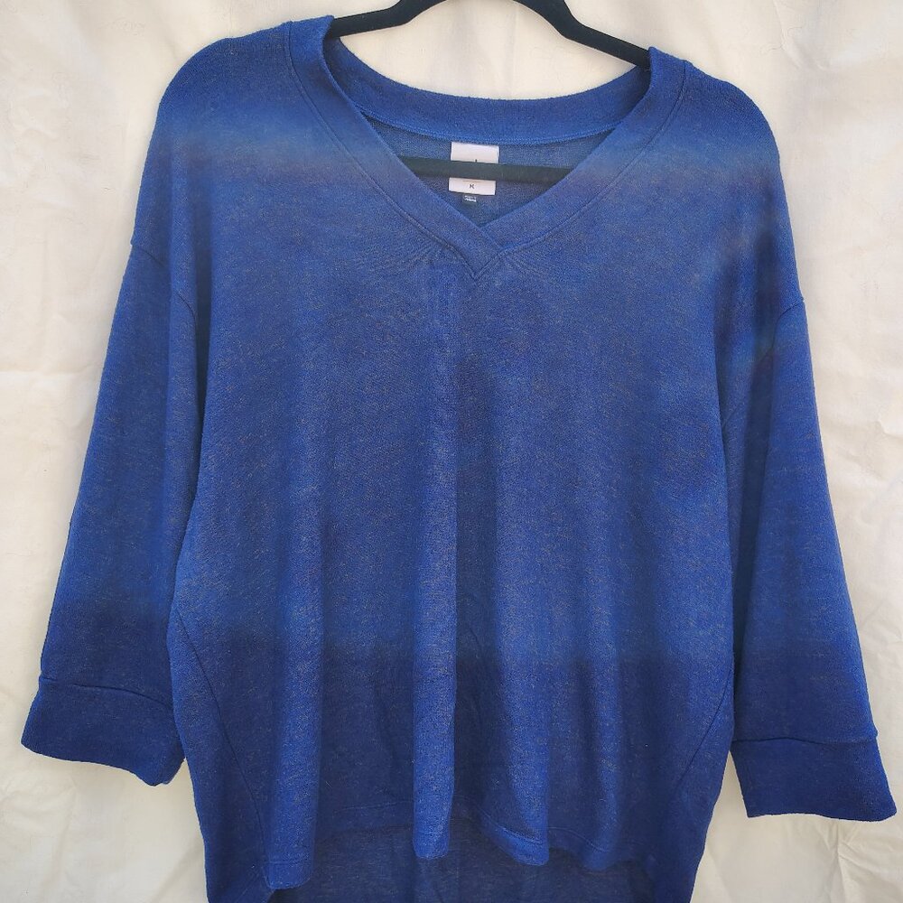 Cabi Royal Blue V-Neck Sweater (M)